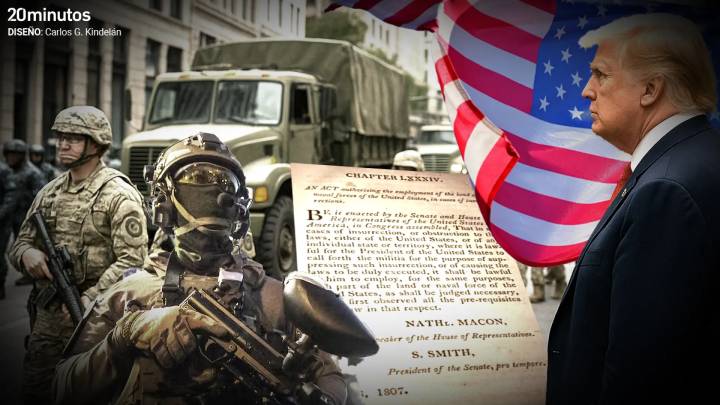 'Insurrection Act', la especie de artículo 155 que daría a Trump poderes especiales para desplegar al Ejército en cualquier estado