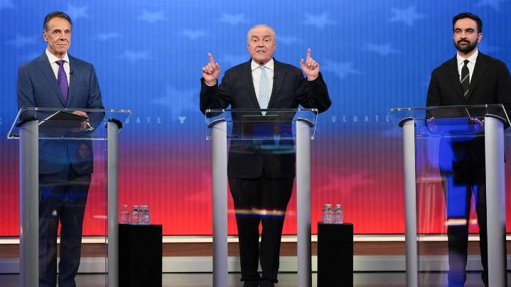 From bills to berets: Notable moments from NYC's contentious mayoral debate