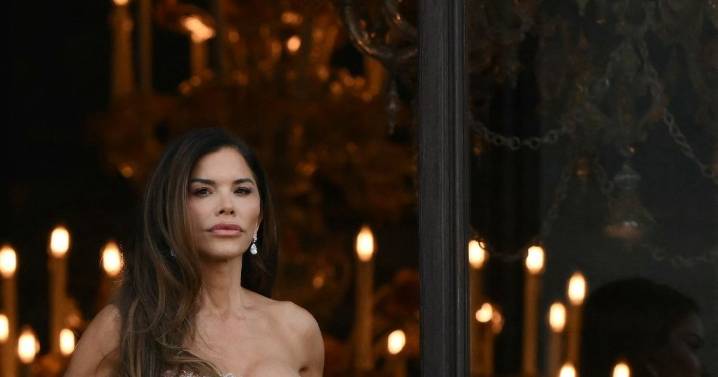 Lauren Sanchez Bezos Wows in Sheer Mini Dress