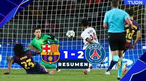 Barcelona 1-2 PSG UEFA Champions League 2026