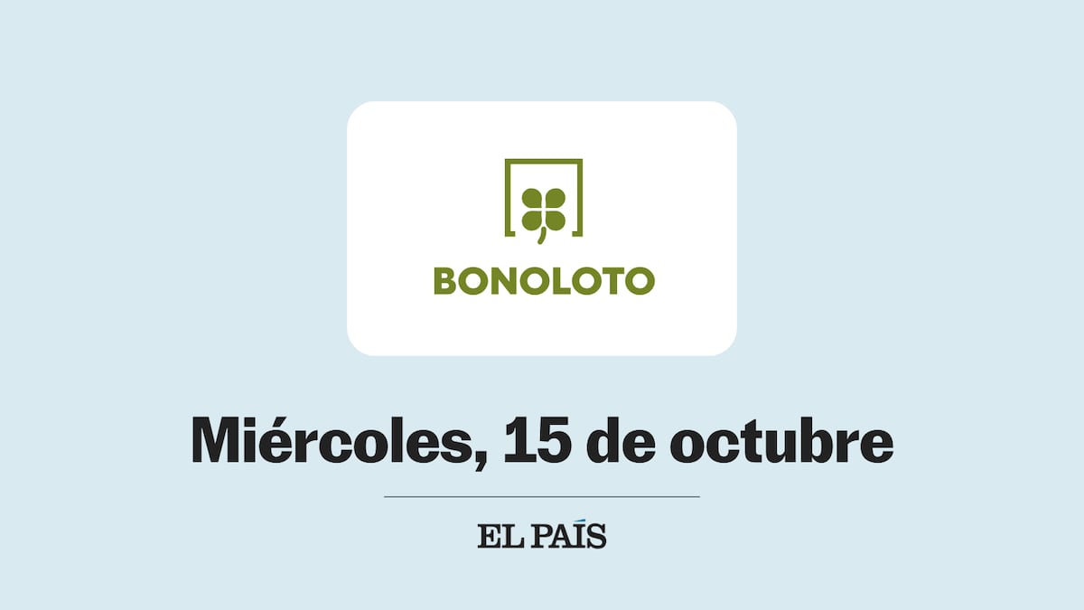 Bonoloto: comprobar sorteo del miércoles 15 de octubre