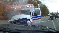 Dashcam video shows suspect Changlin Li steal ambulance as paramedic treats patient, Novi, Michigan police say