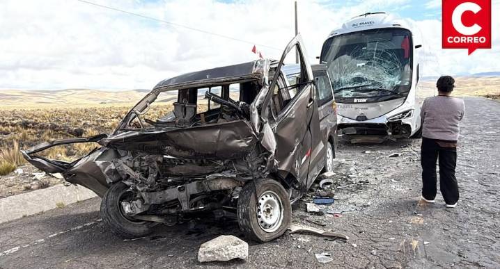Puno: Cinco integrantes de una familia mueren en trágico accidente en la vía Juliaca