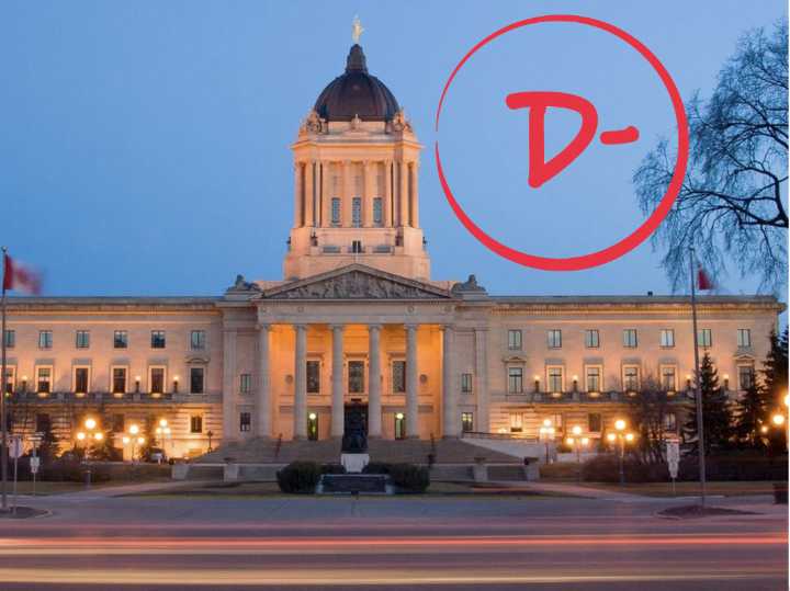 Manitoba NDP gets D- in fiscal report card