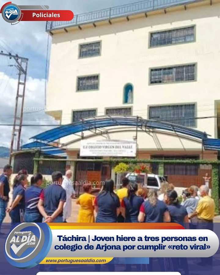 Ataque en colegio de Táchira vinculado a reto viral: Tres personas heridas
