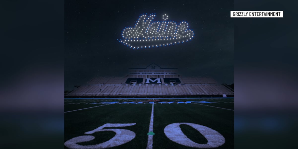 Drone light show to shine during Maine’s homecoming festivities