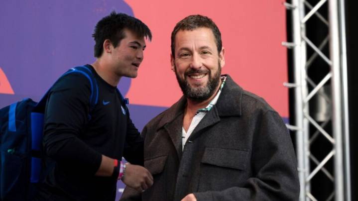 BYU Football’s Tiger, Bear Bachmeier Meet Up With Adam Sandler