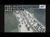 Crash on I-85 North near Flat Shoals
