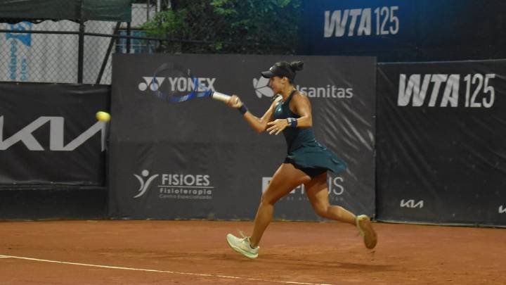Yuliana Lizarazo debuta con autoridad en el Torneo Profesional de tenis Kia WTA 125 de Cali