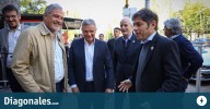 Kicillof lleva la campaña a territorio hostil y recorre Mar del Plata junto a Jorge Taiana
