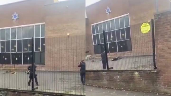 Ataque repentino y brutal a una sinagoga en Manchester deja dos muertos y tres heridos