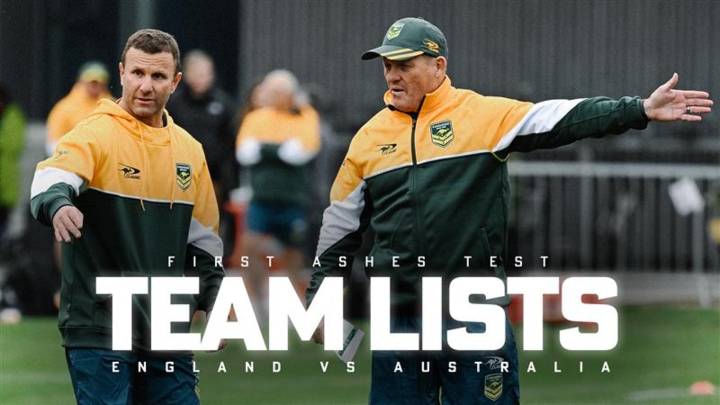 Rugby League Ashes 2025: Team Lists for Kangaroos tour of England, ins and outs, selection news, Kevin Walters, Reece Walsh, Shaun Wane, videos, highlights