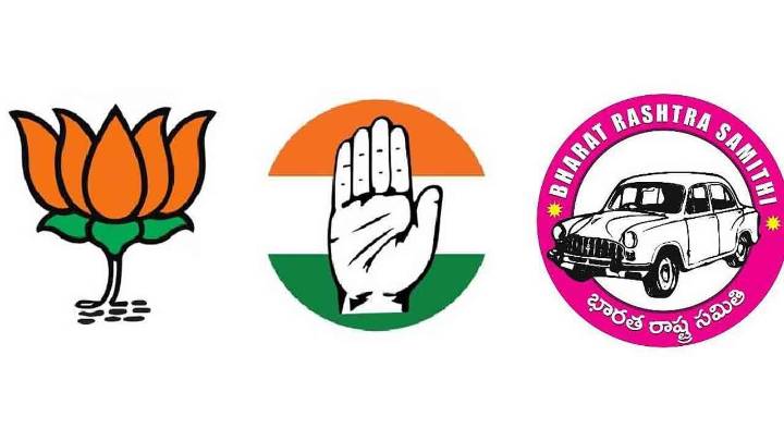 Congress-BJP-BRS Enter Into Local Conflict
