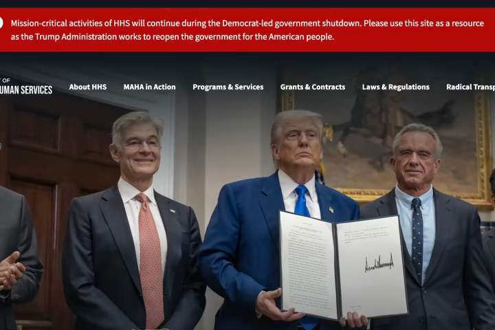 When Government Websites Become Campaign Tools: Blaming The Shutdown On Democrats Has Legal And Political Risks
