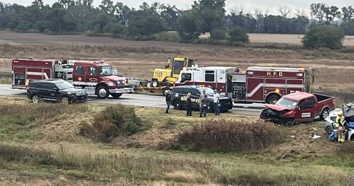 One killed, several injured in crash near Nickerson