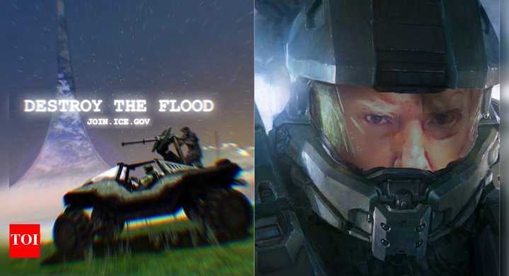 Row erupts over ICE calling immigrants ‘parasites’ in a video game-style reference: 'Keep your  inhumane hands off of Halo'