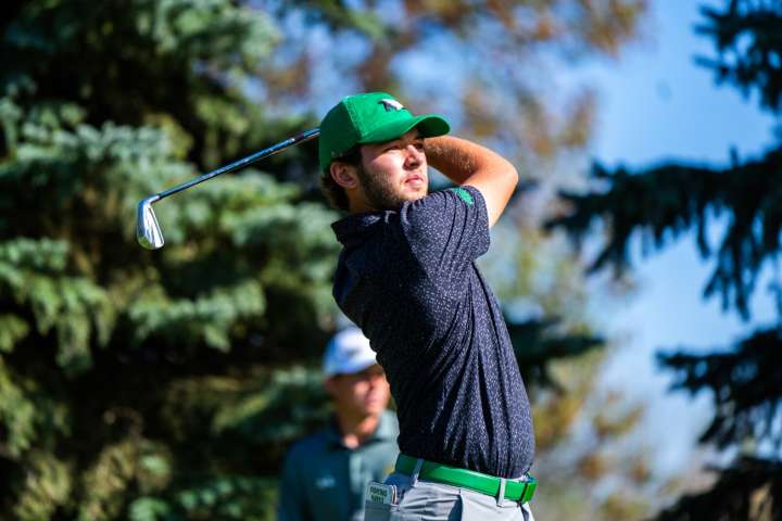 UND wins first home golf event in Division I era by knocking off North Dakota State