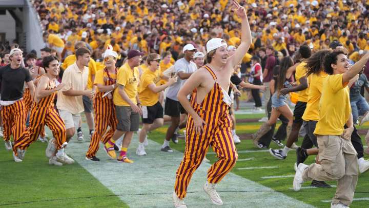 Big 12 fines No. 24 Arizona State $50,000 for field storming against No. 14 Texas Tech