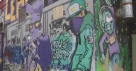 Graffiti tour turns city streets into a canvas