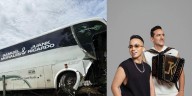 Bus de Samuel Morales, hijo de Kaleth Morales, sufrió un accidente
