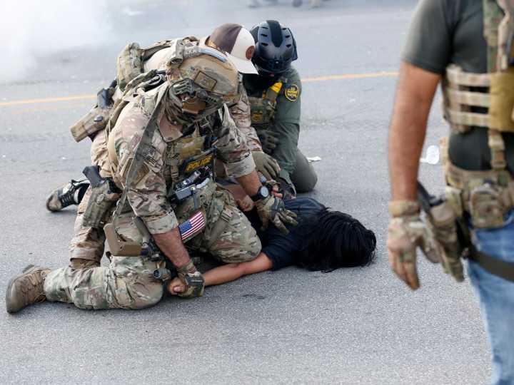 Governor slams ‘Trump’s invasion’ as troops deployed in Illinois