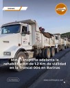 Min-Transporte adelanta la rehabilitación de 1.2 Km de vialidad en la Troncal 004 en Barinas