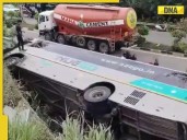 After Kurnool tragedy, bus overturns in Telangana; several injured