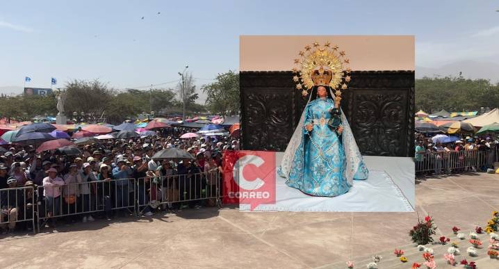 Ica: miles de fieles acompañaron la procesión de la Virgen del Rosario de Yauca