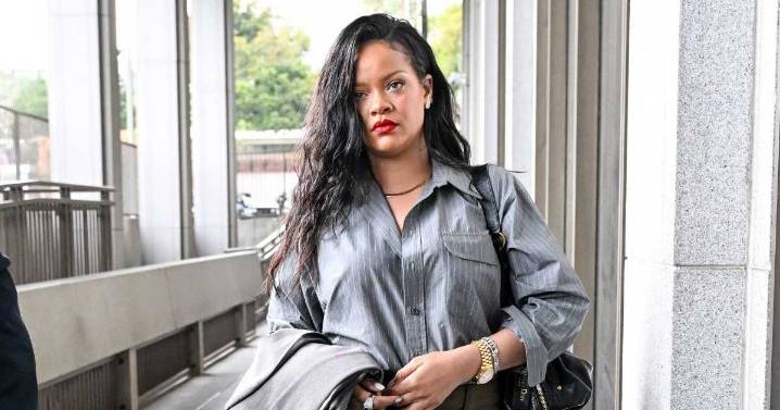 Rihanna Rewears Favorite Boots With Just a Button