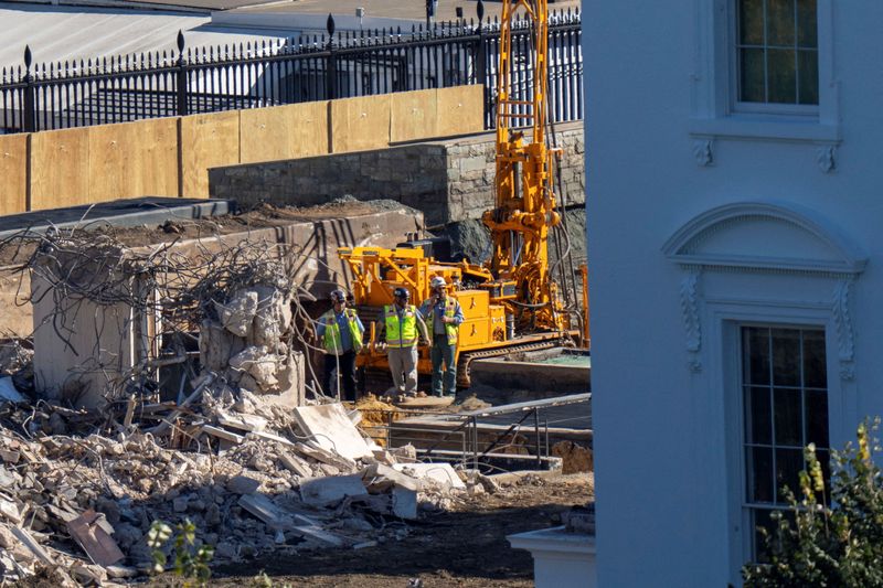 Analysis-The bulldozer and the ballroom: Trump makes his mark on the White House