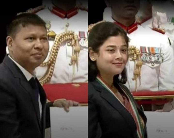NSS Award: Two Social Workers from Assam Honoured by President of India