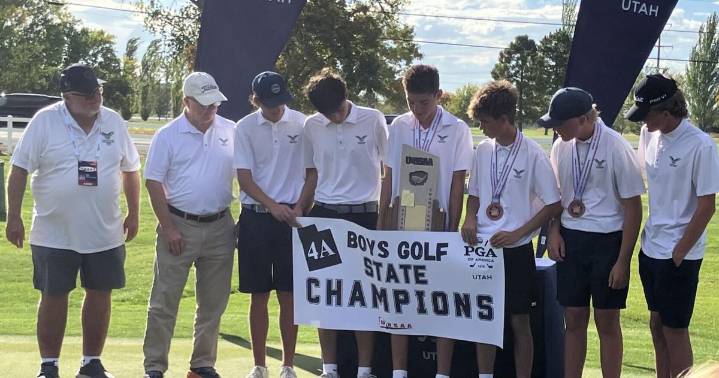 Ridgeline boys are 4A golf champs again