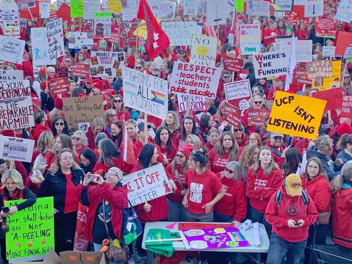 The secret reason Alberta teachers went on strike