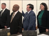 Four Incumbent Council Members Begin New Terms In December
