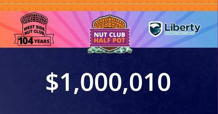 Nut Club Half-Pot reaches $1M mark