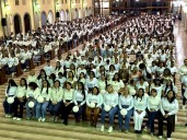 Mil 500 mujeres de Monagas claman por la paz en la Catedral de Maturín