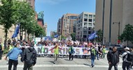 Protesters gather in Chicago for 'No Kings' rally