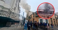 Incendio cerca al Congreso de la República: Reportan siniestro en edificio ubicado en Jr. Junín