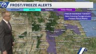New Mexico forecast: Freeze warnings Monday night amid cold trend
