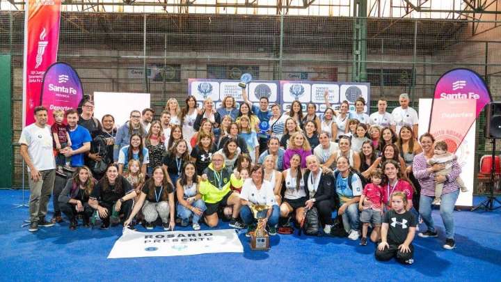 Rosario festejó de local en el Torneo Argentino Federal de Pádel de Ladies y Veteranos