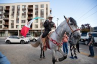 Man on horseback joins Portland ICE protest; judge sets National Guard hearing: Get caught up
