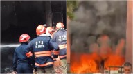 Delhi Fire: Massive Blaze Erupts At MPs' Flats In Brahmaputra Apartments Near Parliament; VIDEO