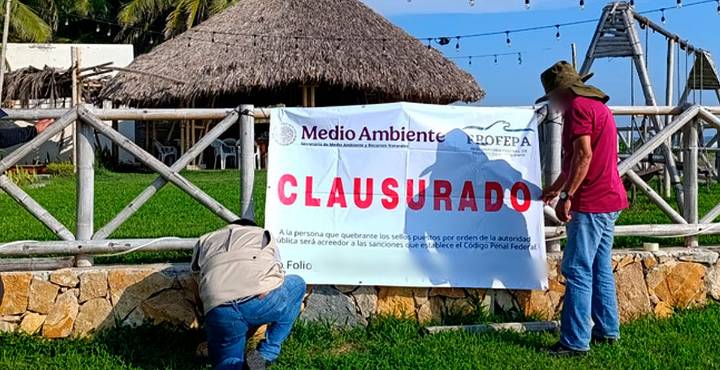 Hotel en Chiapas levanta palapas sin permiso y lo clausura Profepa