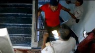 Caught on CCTV: Drunk man refuses to pay for food delivery, Delhi cops intervene