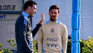 Scaloni: “La idea no es arriesgar a ninguno”