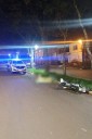 Falleció motociclista al despistar en Wanda