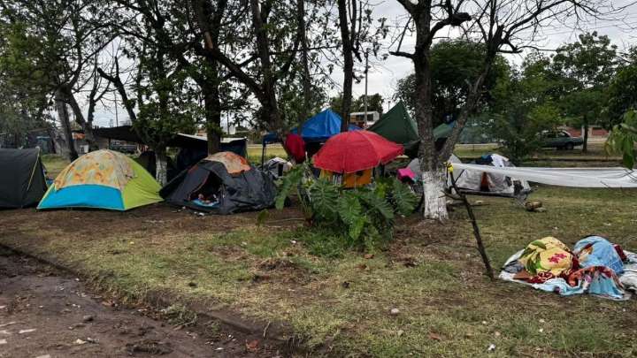 Jóvenes de toda la provincia realizan la vigilia en Río Blanco