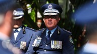 Mal Lanyon takes the reins of the NSW Police Force is Sydney ceremony