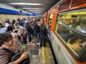 Murió persona al arrojarse a las vías del Metro en la estación Tacuba