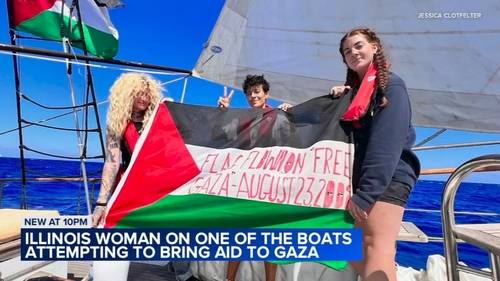 Illinois Marine veteran Jessica Clotfelter among activists attempting to bring aid on boats to Gaza intercepted by Israel